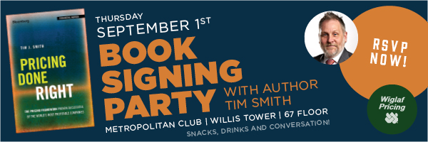 Pricing Done Right Book Signing Party